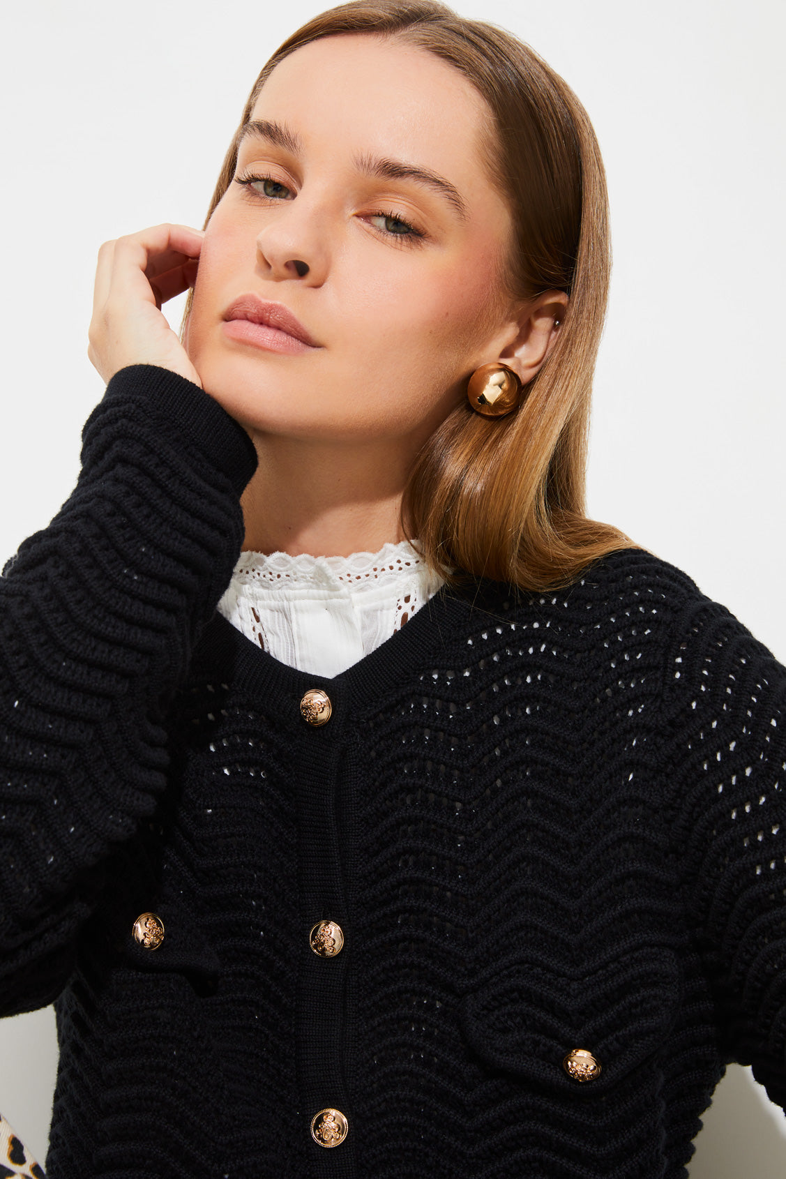 Giany Jacket Noir Cardigans